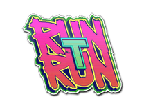 Sticker - Run T, Run