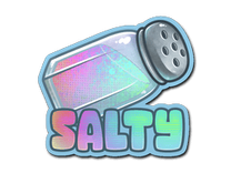 Holo Sticker - Salty (Holo)