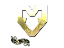 Gold Sticker - MOUZ (Gold) | Paris 2023
