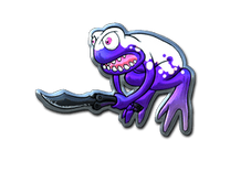 Foil Sticker - Ultraviolet Poison Frog (Foil)