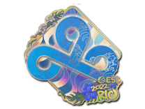 Holo Sticker - Cloud9 (Holo) | Rio 2022