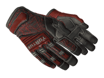 Specialist Gloves - Crimson Web