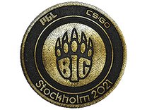 Team Patch - BIG (Gold) | Stockholm 2021