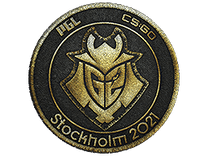 Team Patch - G2 Esports (Gold) | Stockholm 2021