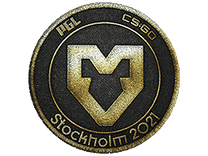 Team Patch - MOUZ (Gold) | Stockholm 2021