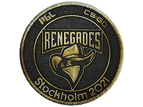 Team Patch - Renegades (Gold) | Stockholm 2021