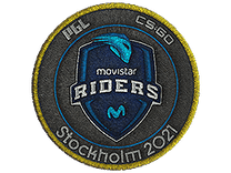 Team Patch - Movistar Riders | Stockholm 2021