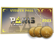 BLAST.tv Paris 2023 - Paris 2023 Viewer Pass + 3 Souvenir Tokens