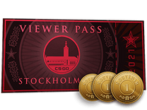 2021 PGL Stockholm - Stockholm 2021 Viewer Pass + 3 Souvenir Tokens